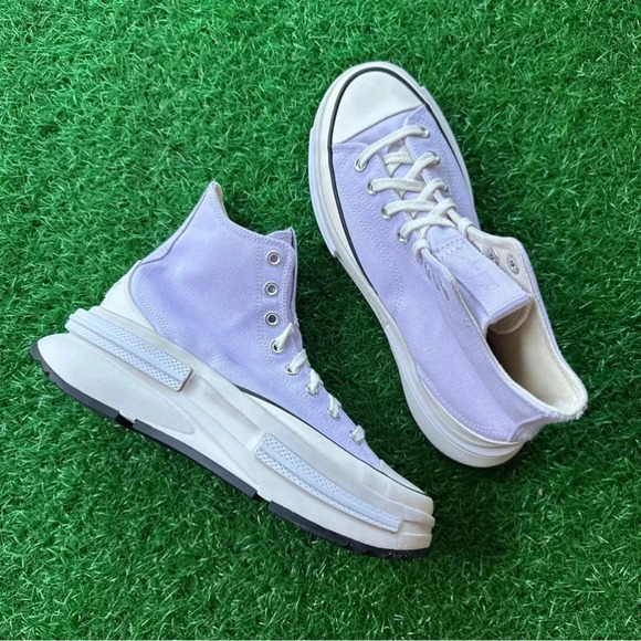 ✨New Converse Run Star Legacy Cx Hi Vapor Violet - Picture 4 of 10